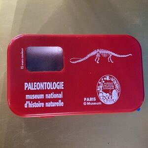 Dinosaur Paleontologie Museum Paris France Souvenir 3-D Viewer Educational